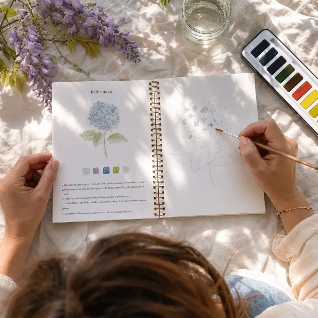 Livret d'Aquarelle Pigment & Papier